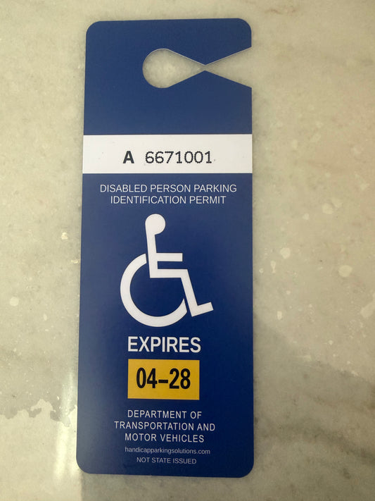 1 Parking Permit- 2028