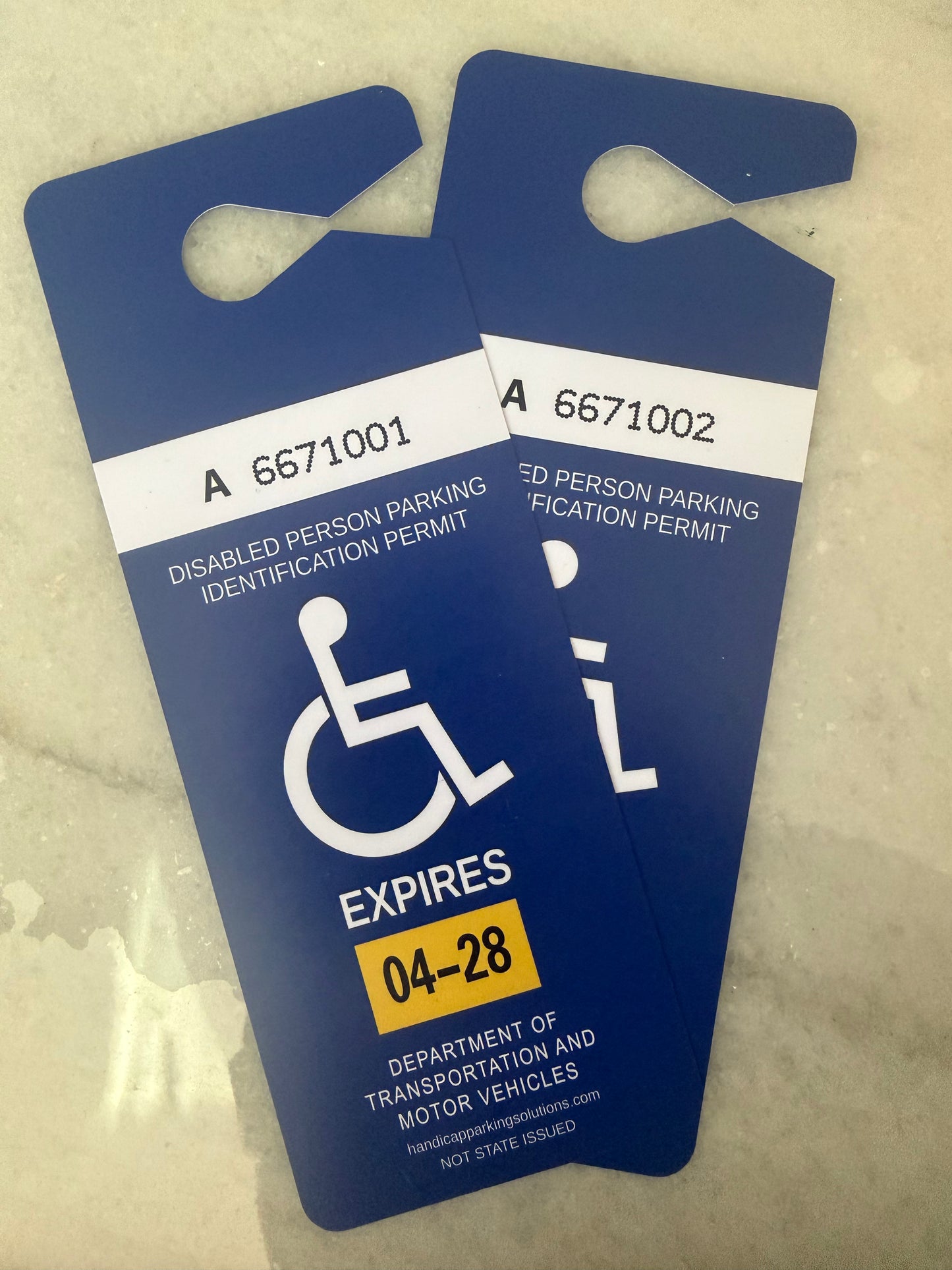 2 Parking Permits - 2028