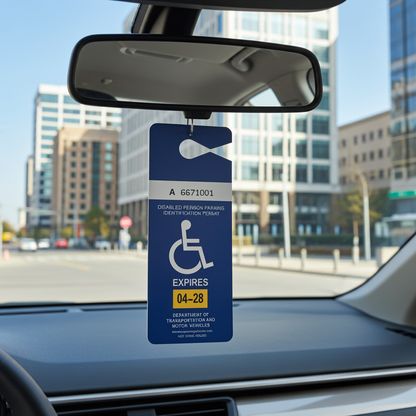 1 Handicap Parking Permit
