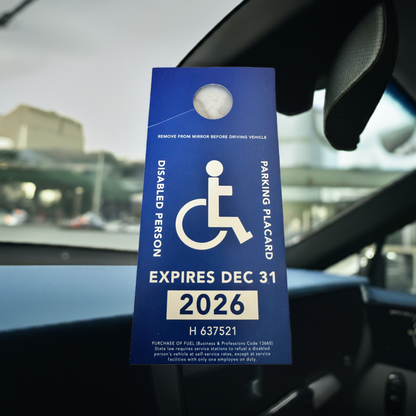 4 Handicap Parking Permits